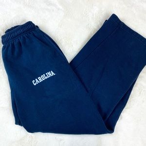 Vintage UNC Chapel Hill Carolina Tarheels Wide Leg Relaxed Sweatpants Large